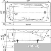 Wotte Comfort 180х80 БП-э00д1475