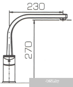 Смеситель Bravat Line F75299C-2