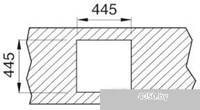 Кухонная мойка TEKA E 50 1C 465 x 465 MTX (30000046)