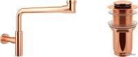 Wellsee Drainage System 182127002 (сифон, донный клапан, розовое золото)