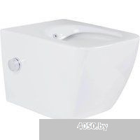 Roxen Cube bidet в комплекте с инсталляцией StounFix Dual Fresh 6 в 1 968439 (кнопка: сатин)