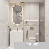 Wellsee Doux 230502000 (отдельностоящий, с отверстием под смеситель, цвет матовый белый)