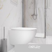 Lauter Sulzdorf с микролифтом и кнопкой смыва 219703J (белый/сатин)