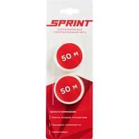 Нить для герметизации резьбовых соединений Sprint, набор катушек 2х50м, блистер, РФ