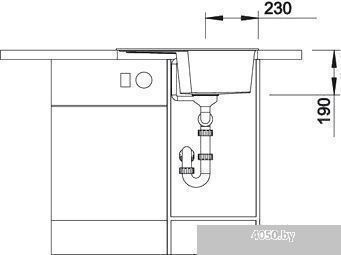 Кухонная мойка Blanco Zia 40 S (антрацит) [516918]
