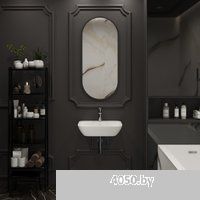 Lavinia Boho Bathroom Sink Slim 33311113 с донным клапаном click-clack