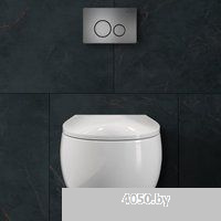 Roxen Egg в комплекте с инсталляцией StounFix Dual Fresh 6 в 1 964237 (кнопка: оружейная сталь)