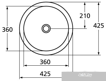 Умывальник Ideal Standard Strada K078301 42.5x42.5