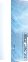 MarkaOne Шкаф-полупенал Liriya 25П У73136 (правый, синий мрамор)