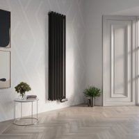 Faberg Zarter 2 (4 секции, черный матовый RAL-9005)