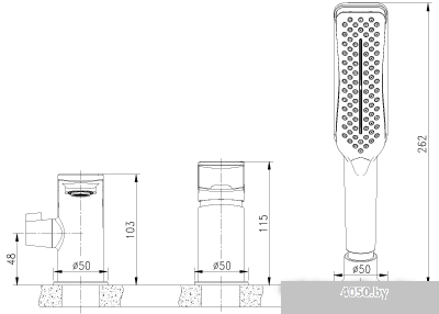 Смеситель Lemark Allegro LM5945CW
