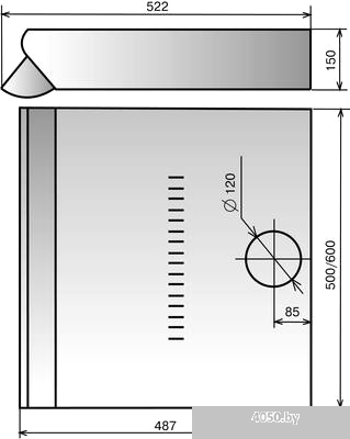 Elikor Призма 60П-290-П3Л (белый)