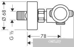 Смеситель Hansgrohe Ecostat 13261