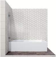 Стеклянная шторка для ванны Ambassador Bath Screens 16041101 70