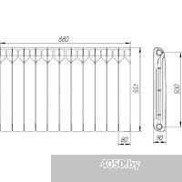 Теплоприбор БР1 500/90 (11 секций)