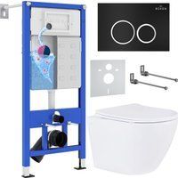 Roxen Antares One Rimless 6 в 1 StounFix Dual Fresh 506406 (кнопка: черный матовый)