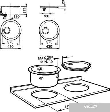 Кухонная мойка Smeg 11I
