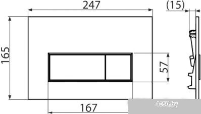 Панель смыва Alcaplast M570