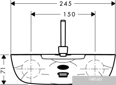 Смеситель Hansgrohe PuraVida 15472000