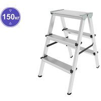 Новая высота NV 112 алюминиевая двухсторонняя 2x3 ступеней