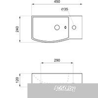 Lavinia Boho Bathroom Sink Slim 33311033