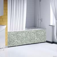 Экран под ванну Comfort Alumin Узор белый 3D 1.5