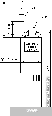 Насос Водолей БЦПЭ 0,5-40 У