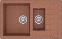 Кухонная мойка Polygran F-21 (терракот)