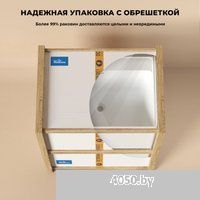 Wellsee Doux 230501000 (отдельностоящий, с отверстием под смеситель, цвет глянцевый белый)