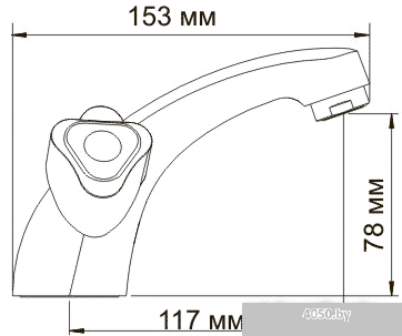 Смеситель Wasserkraft Amper 2903