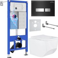 Roxen Boro One Rimless 6 в 1 StounFix Dual Fresh 649644 (чёрное стекло)