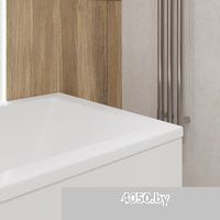 Lauter Oasis 180 21203080 (с каркасом и сифоном 21Y11022 белый)