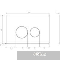 Oliveeka OL-MQ-003 + OL-1216 + OL-R22-MB (черный матовый)