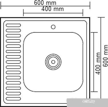 Кухонная мойка Ledeme L96060-R
