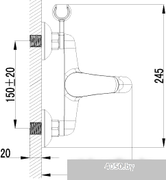 Смеситель Lemark Partner LM6552C