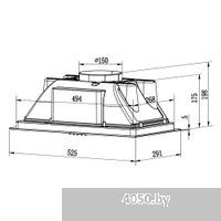 Krona Ameli Light 600 Inox PB (нержавеющая сталь)