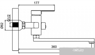 Смеситель Ledeme L72233