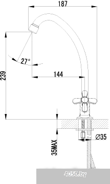 Смеситель Lemark Partner LM6544C