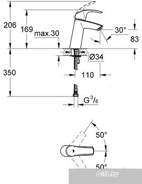 Смеситель Grohe Eurosmart 23324001