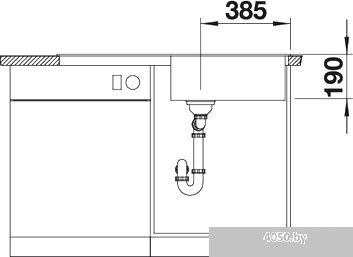 Кухонная мойка Blanco Zia XL 6 S (мускат) [521971]
