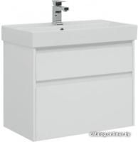 Aquanet Тумба Nova Lite 75 00245244 c умывальником Латина 75 (белый)