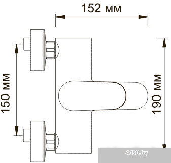 Смеситель Wasserkraft Donau 5301