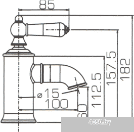 Смеситель Bravat Art F175109C