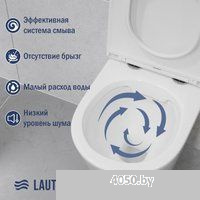 Lauter Longer 2110822 + TECE Kit 9400412 с кнопкой (хром)