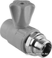 Кран шаровый для радиатора прямой 25х3/4 ПП 10149025Г Valfex