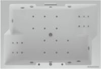 Ванна Aquatek Дорадо 190x130 без гидромассажа (с экраном и каркасом)