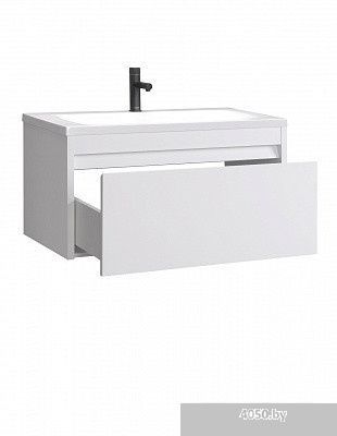 Belux Тумба под умывальник Мадрид НП 90-01 (1 белый глянцевый)
