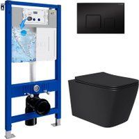 Lauter Magdeburg 21103EC + 21901002 (кнопка квадратная, черный)