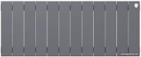 Royal Thermo PianoForte 300 Silver Satin (12 секций) боковое подключение
