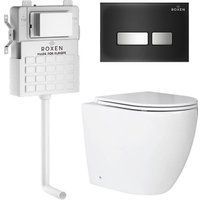 Roxen Antares в комплекте с инсталляцией Attach 5 в 1 967099 (кнопка: черный)